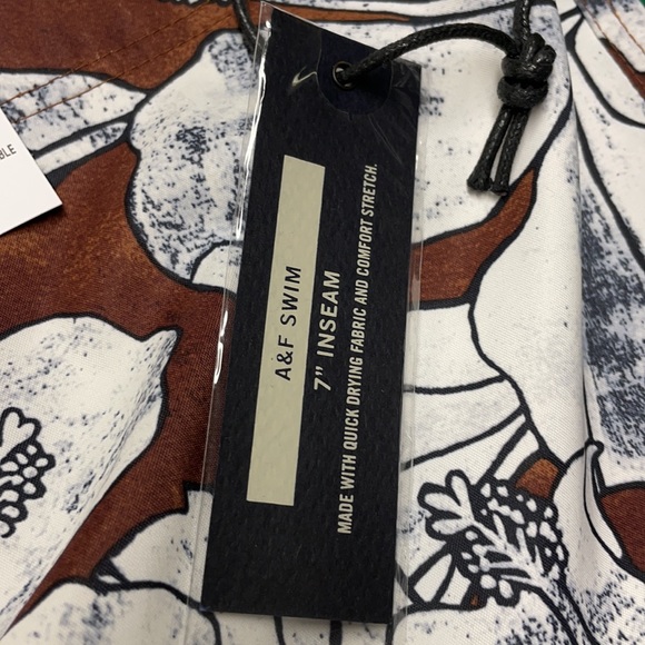 Men’s Abercrombie & Fitch swim shorts. Size 34 - Picture 10 of 10